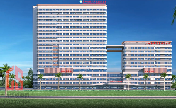 医院建筑项目演示动画